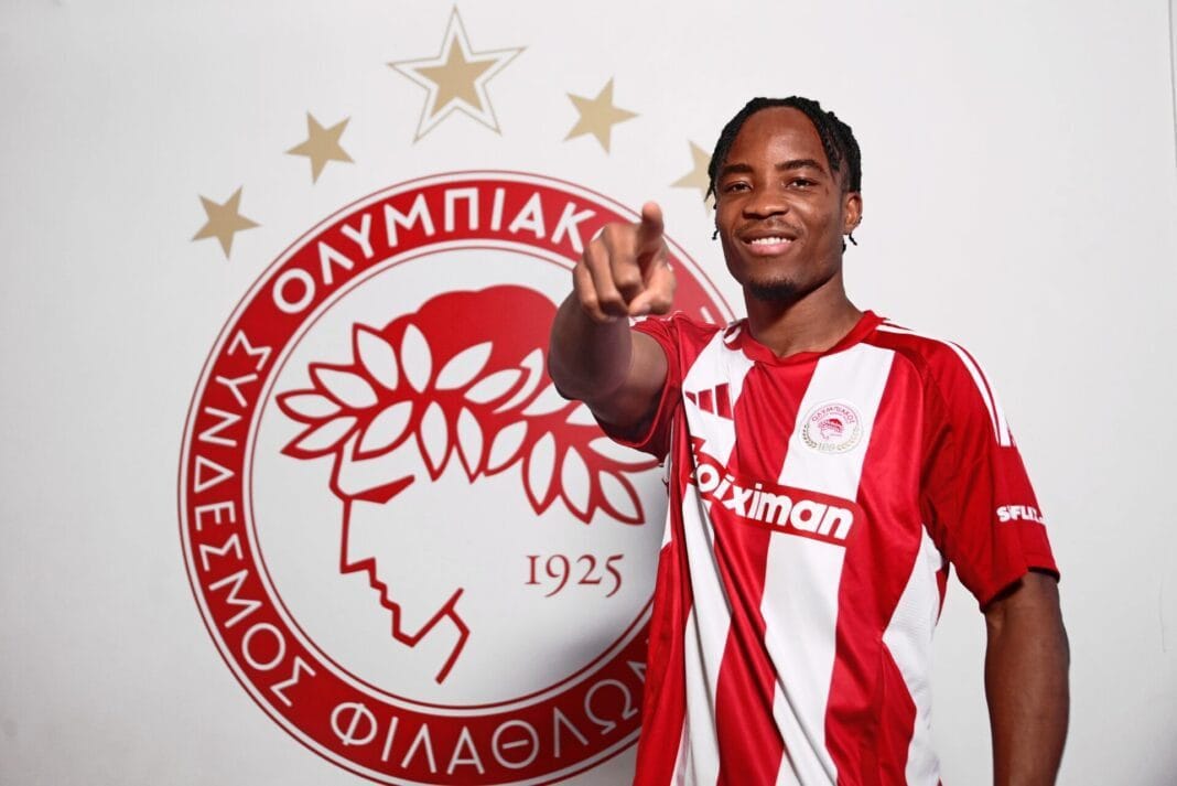 Bruno Onyemaechi unveiled by Olympiacos