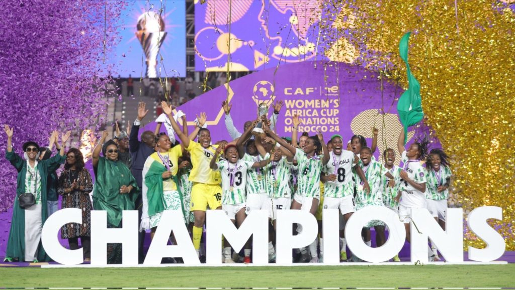 Super Falcons Win 10th WAFCON Trybal News trybalnews
