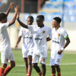 Ikorodu City players celebrate Joseph Arumalas goal against Wikki Tourists in the Nigeria Premier Football League  trybalnews