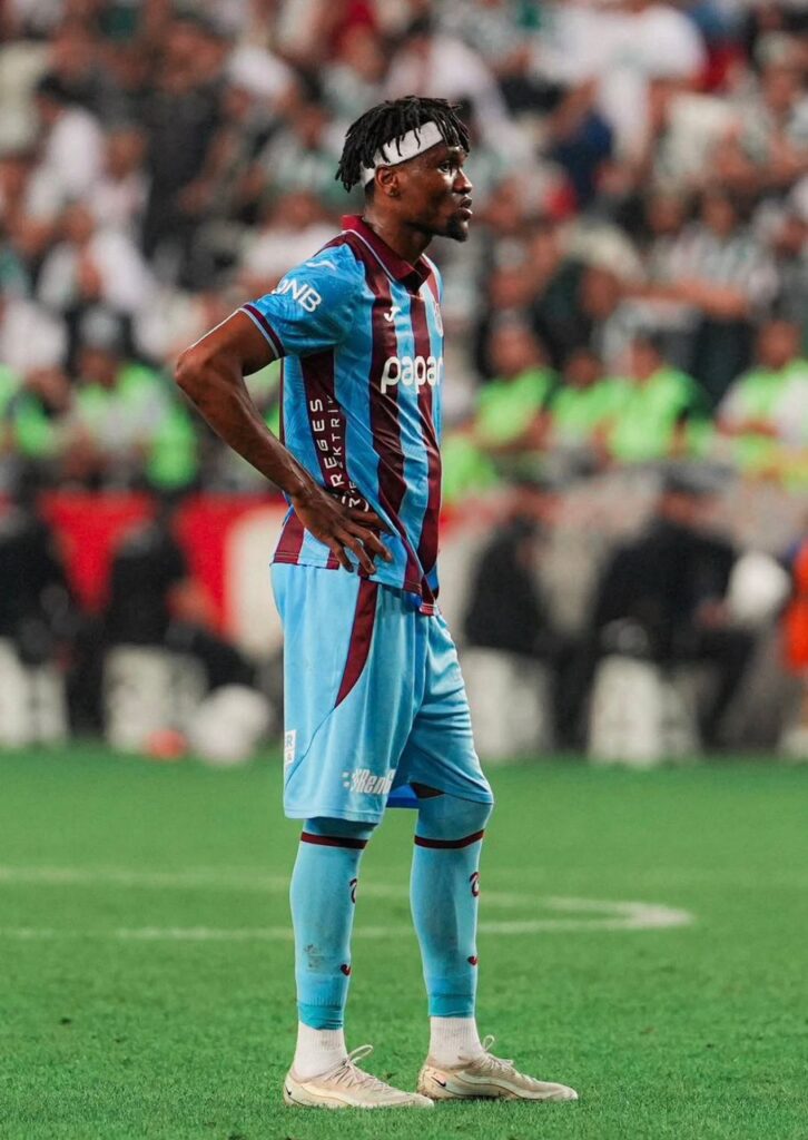 WhatsApp Image 20260522 at 213733 Trybal News Soccer player in light blue and claret kit stands with hands on hips on a green pitch crowd blurred in the background trybalnews