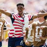 USAs Alex Freeman celebrates with teammates after scoring vs Australia FIFA World Cup 2026 Group D at Seattle Stadium  trybalnews