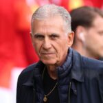 Ghana head coach Carlos Queiroz stands on the sideline wearing a dark suit and looks on during an international friendly match between Wales and Ghana at Cardiff City Stadium in Cardiff Wales on June 2 2026  trybalnews