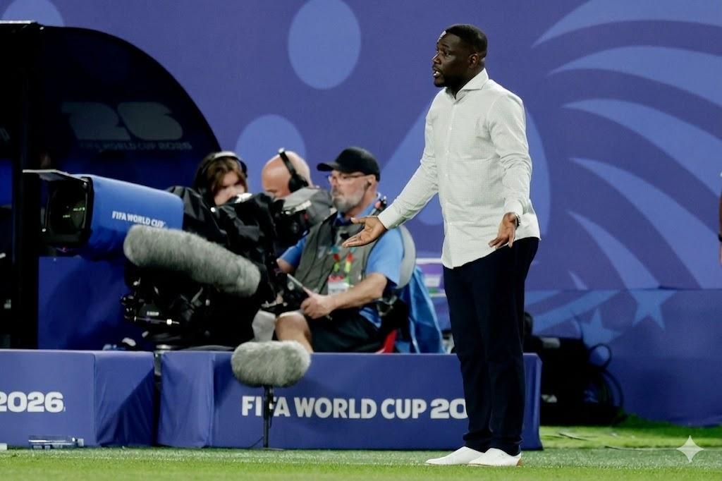 EmerseFae Trybal News Coach Emerse Fae of Ivory Coast during the World Cup match between Ivory Coast v Ecuador at the Philadelphia Stadium on June 14 2026 in Philadelphia United States trybalnews