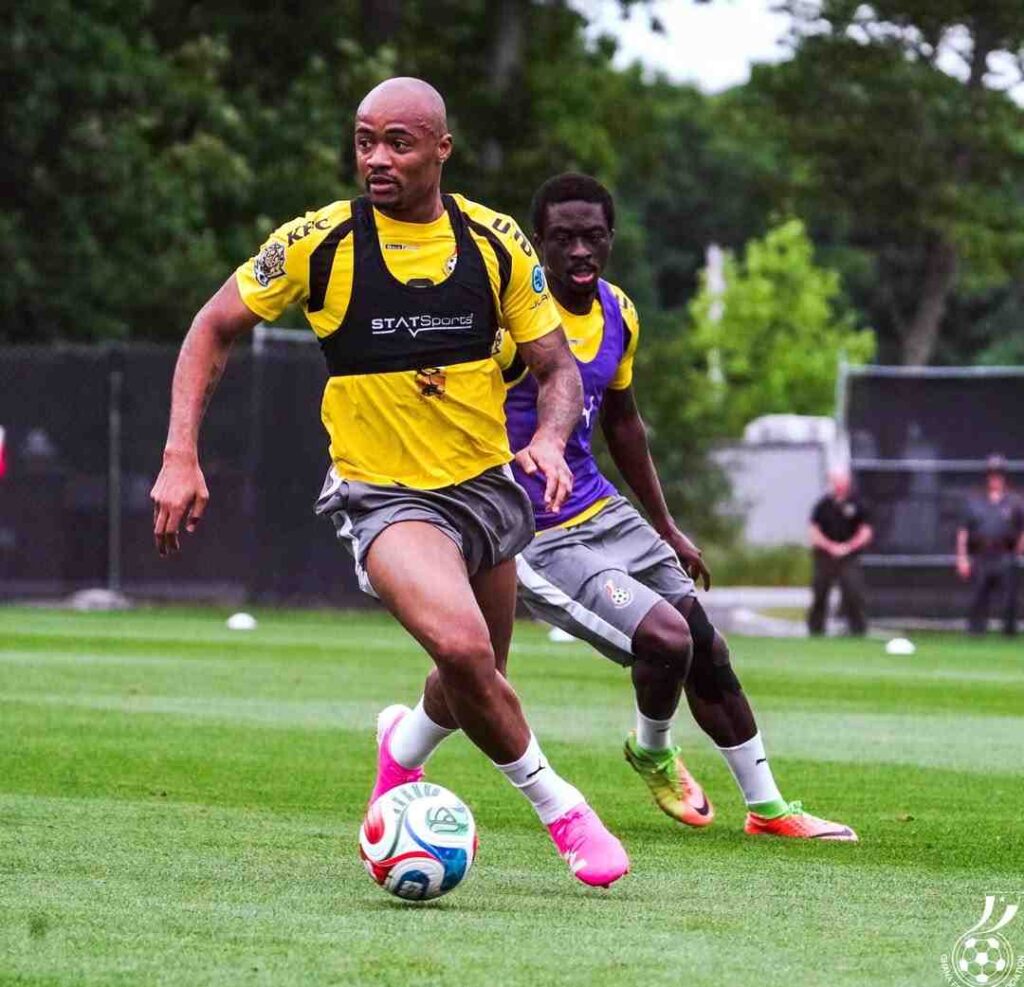 JordanAyew Trybal News Ghana captain Jordan Ayew trains at Bryant University Rhode Island in preparation ahead of FIFA World Cup opener against Panama trybalnews
