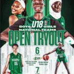 Nigeria U18 Open Tryout poster for boys and girls in green uniforms events June 6 in Lagos and June 7 in Abuja at major stadiums  trybalnews