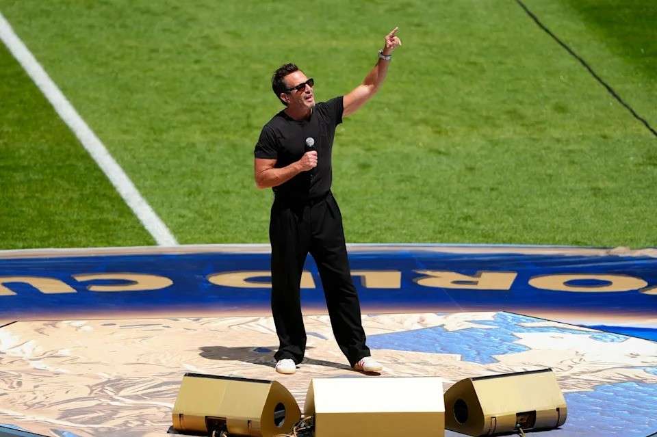 Actor and FIFA World Cup 2026 Ambassador Will Arnett ahead of the FIFA World Cup opening ceremony before Group B opener  trybalnews