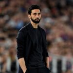 Alvaro Arbeloa former head coach of Real Madrid stands on the sideline during the LaLiga EA Sports match between FC Barcelona and Real Madrid CF at Spotify Camp Nou in Barcelona Spain on May 10 2026  trybalnews