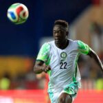 Akor Adams of Nigeria during the friendly match between Portugal and Nigeria at Dr Magalhaes Pessoa on June 10 2026 in Leiria Portugal Photo by Joao RicoIcon Sport via Getty Images  trybalnews